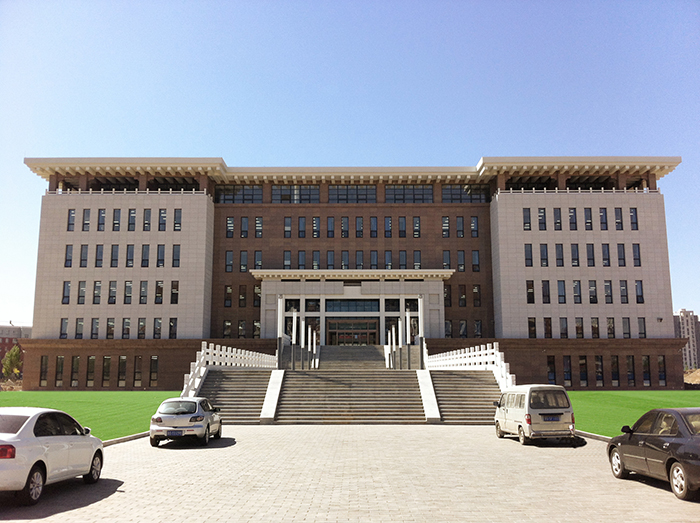 河北建筑工程學院新校區圖書館工程